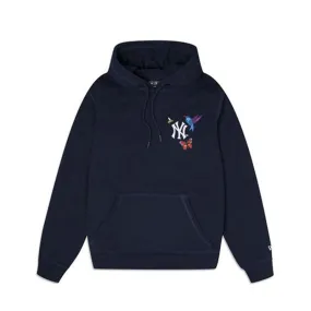 [13090796] New York Yankees "Blooming" Navy Mens Pullover Hoodie