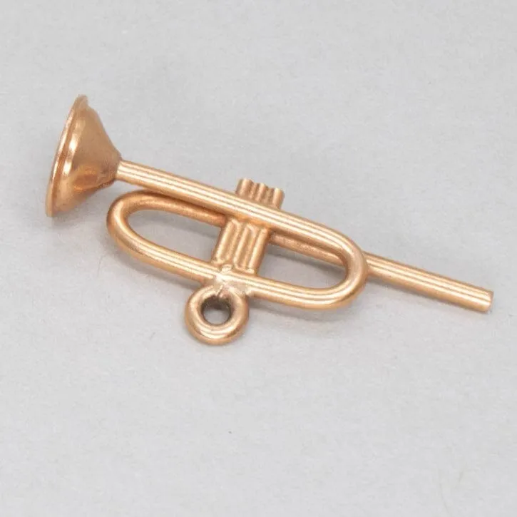 14K Vintage Instrument Charms