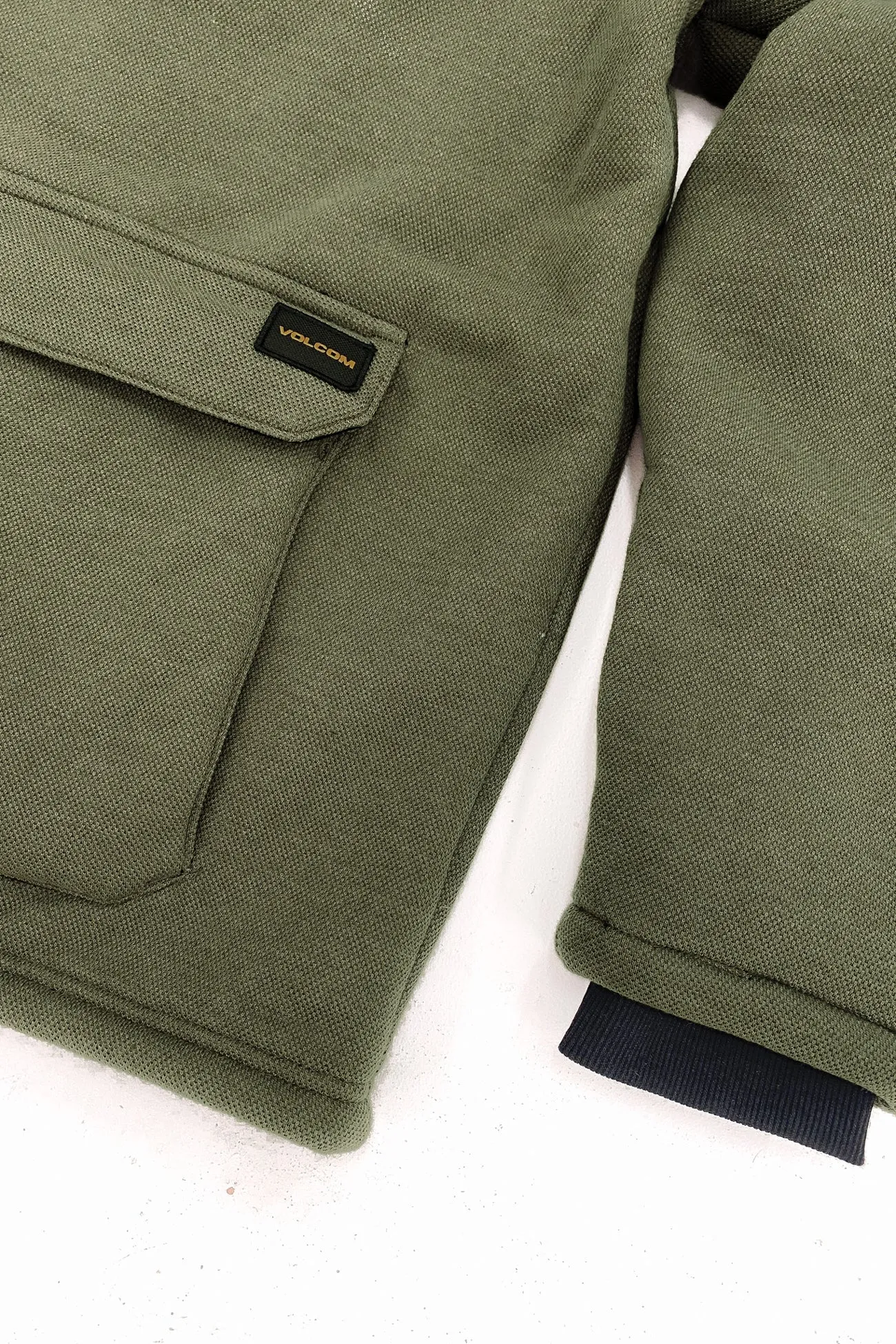 A4 Bonded Zip Jacket Wintermoss