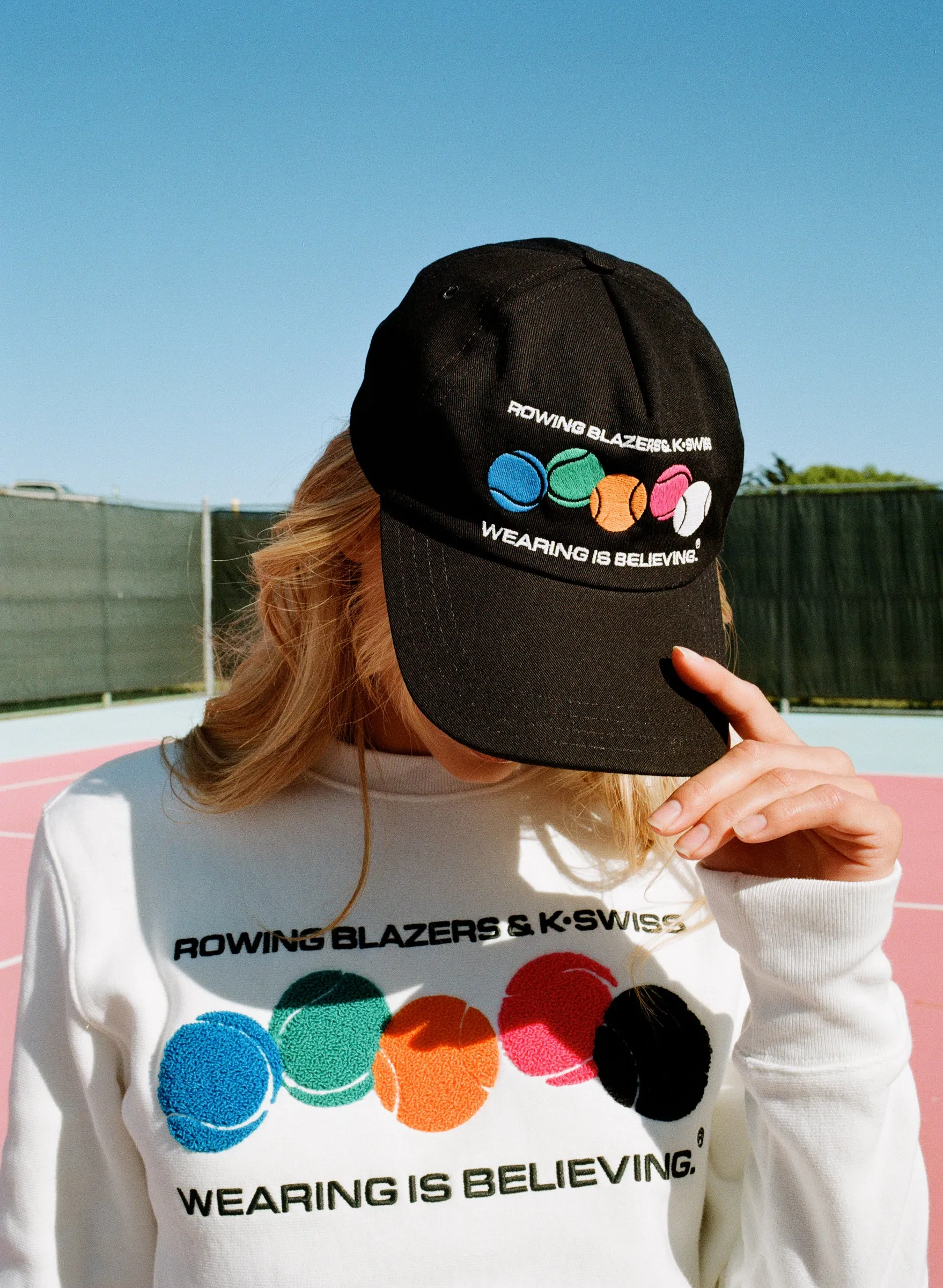 AC0113-008 | ROWING BLAZERS X K-SWISS HAT | BLACK