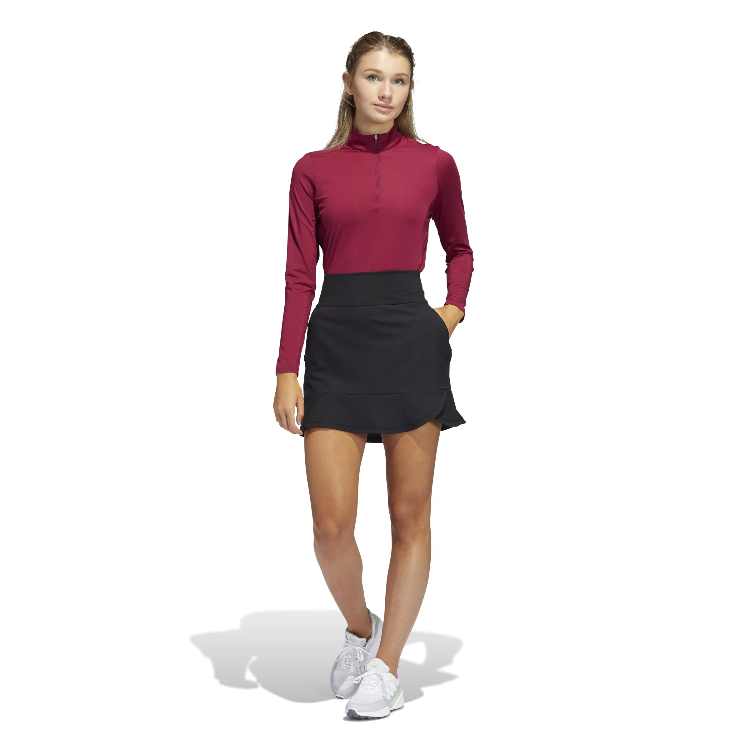 adidas Golf Women's Frill Skirt - Black