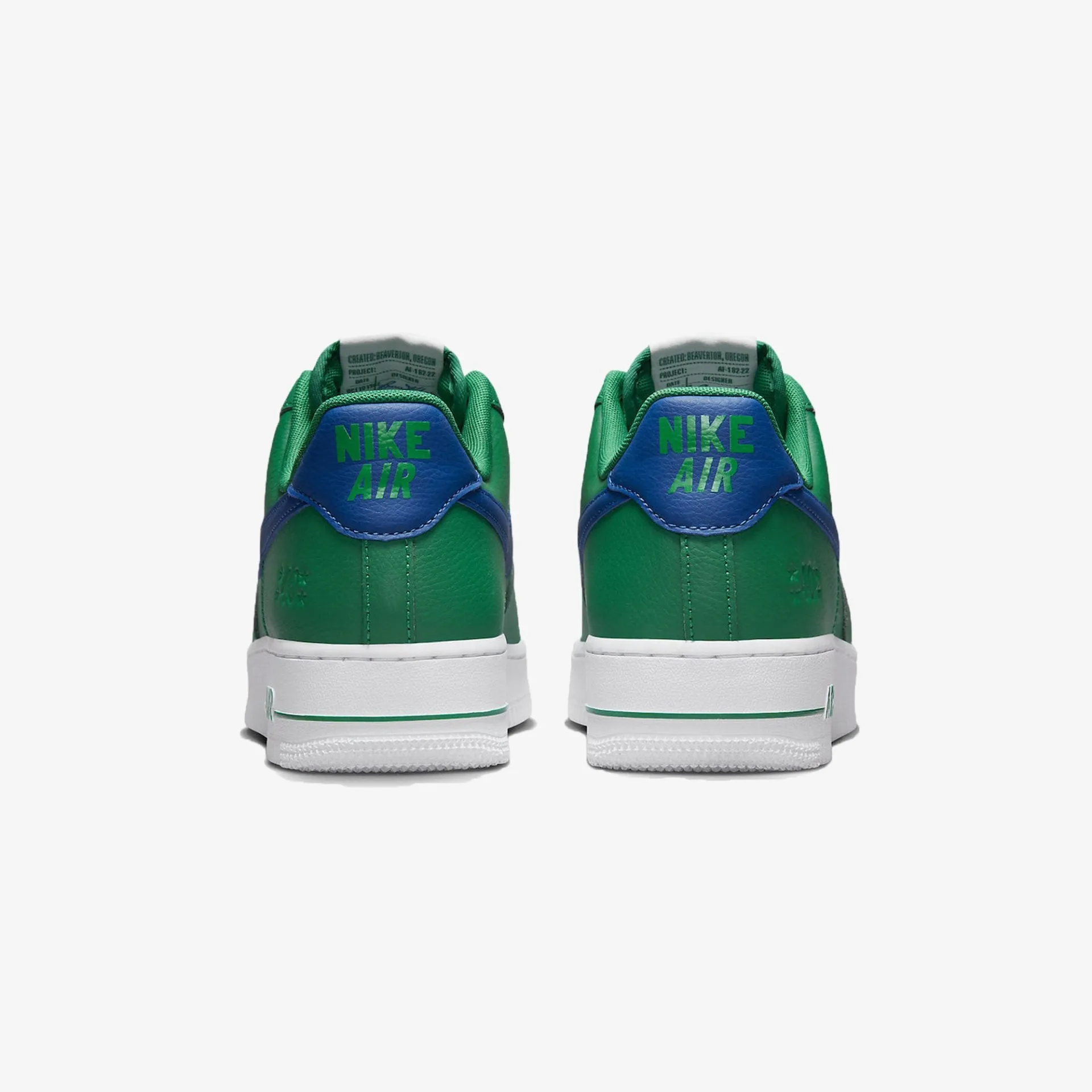 AIR FORCE 1 '07 LV8 'MALACHITE/BLUE JAY-WHITE'