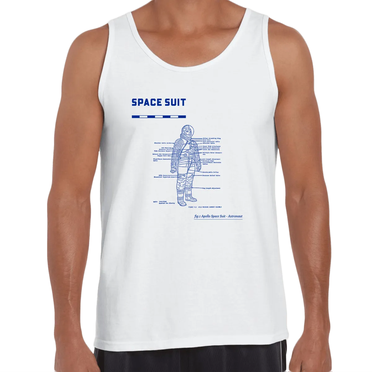 Apollo 11 Movie 50 Years Anniversary NASA Space Suite Unisex Tank Top