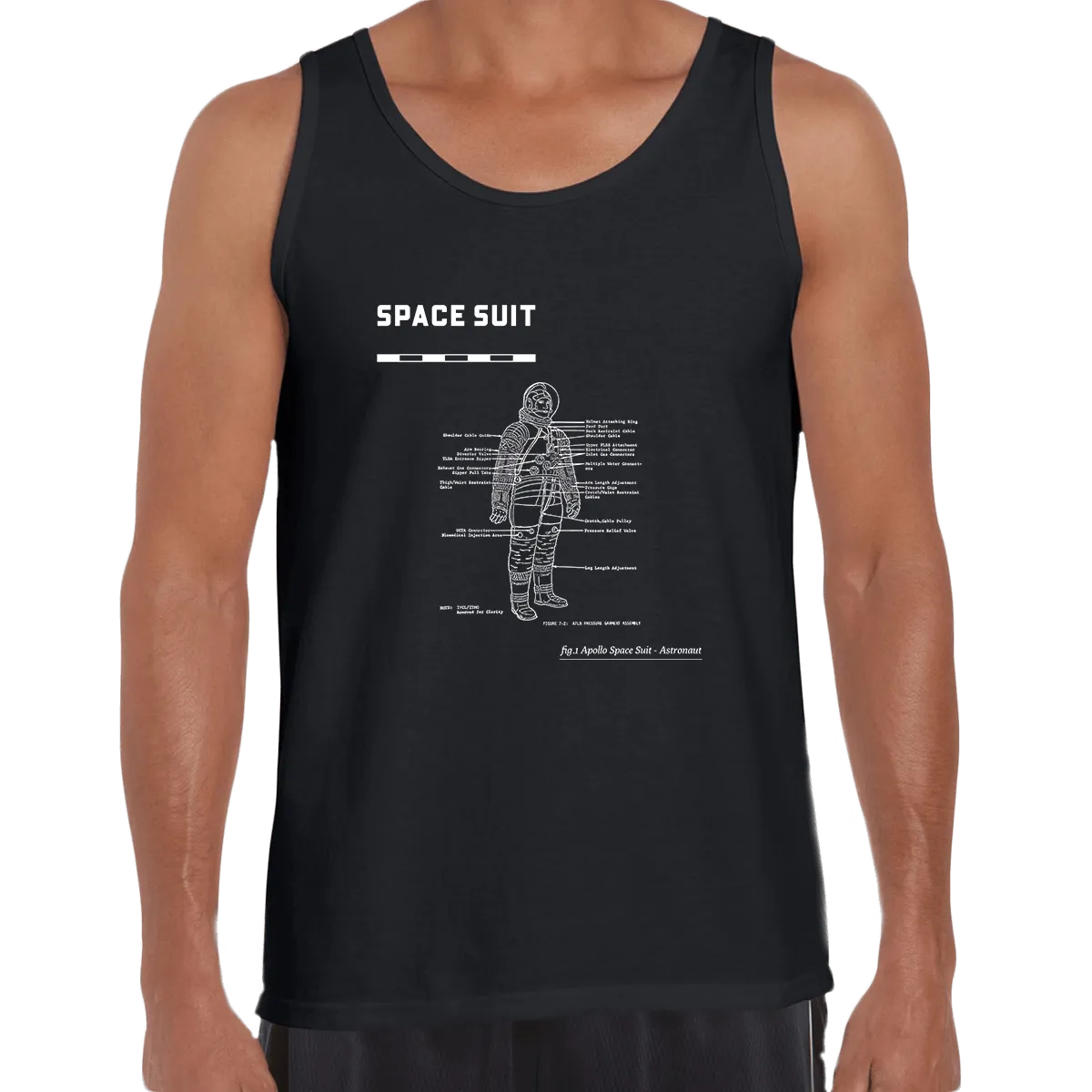 Apollo 11 Movie 50 Years Anniversary NASA Space Suite Unisex Tank Top