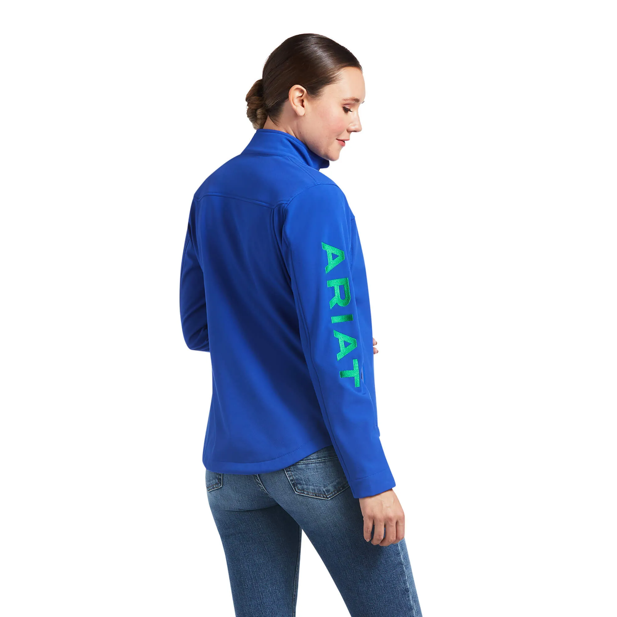 Ariat Women's New Team Softshell Jacket- Blue