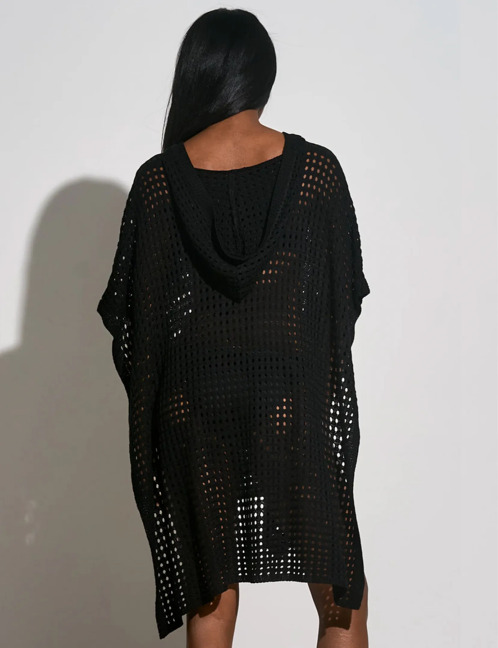 Cassia Coverup, Black O/S