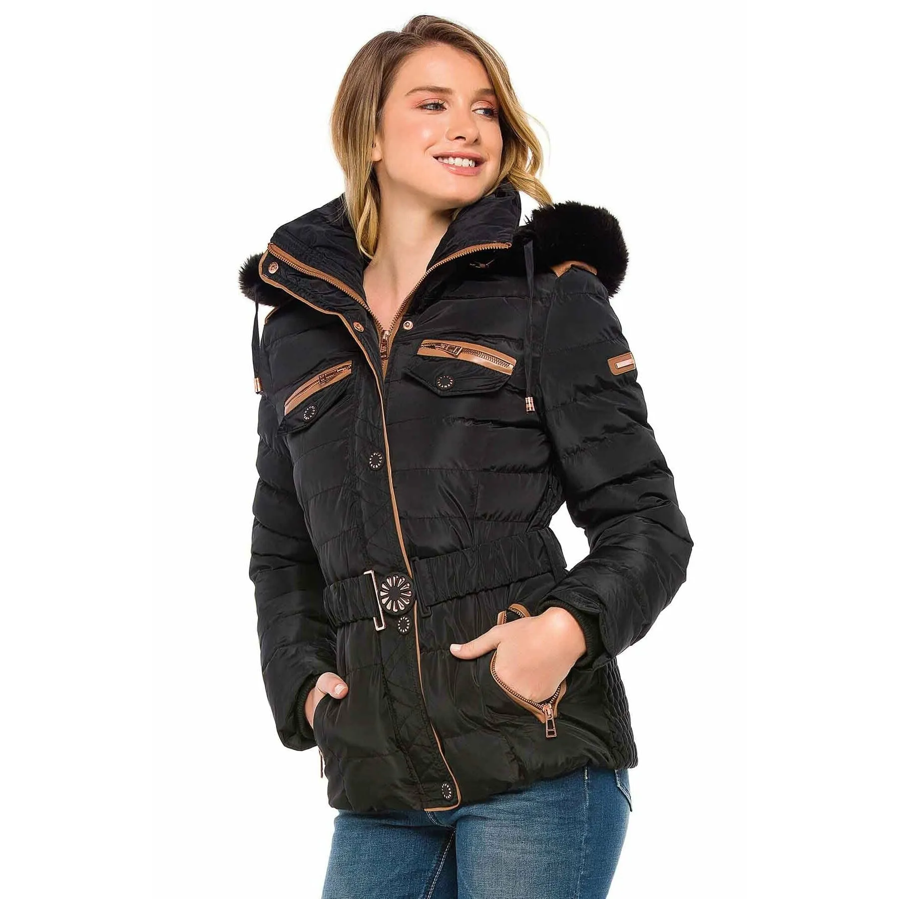 Cipo & Baxx Damen winter Jacket