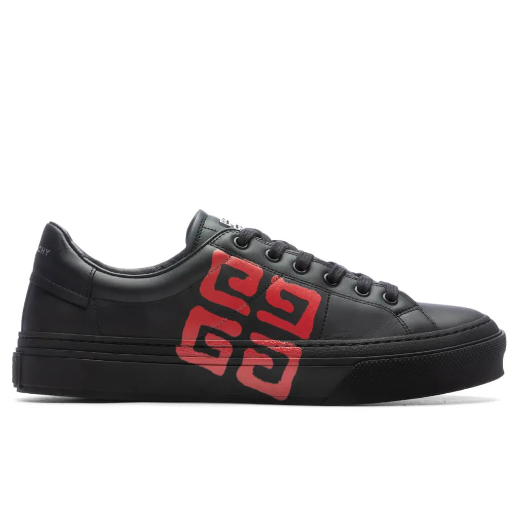 City Sport 4G Sneakers - Black/Dark Orange