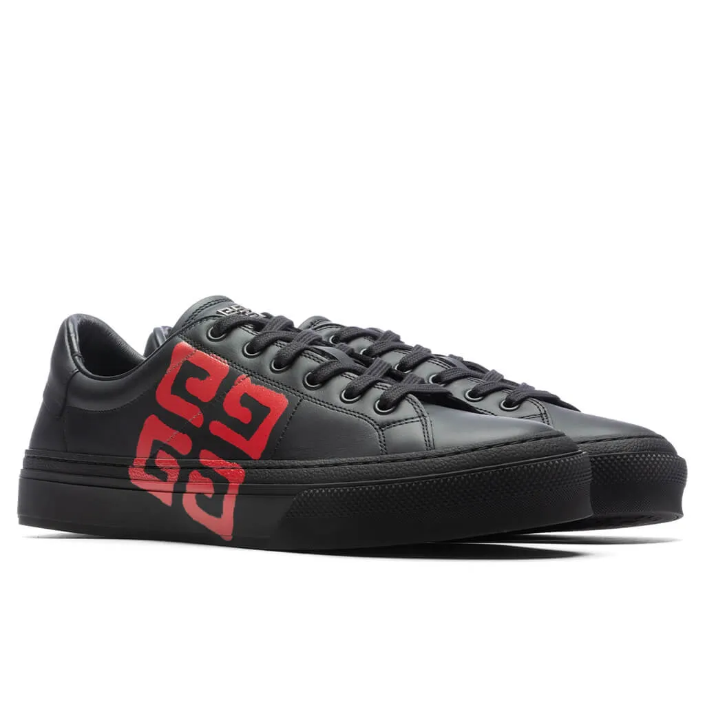 City Sport 4G Sneakers - Black/Dark Orange