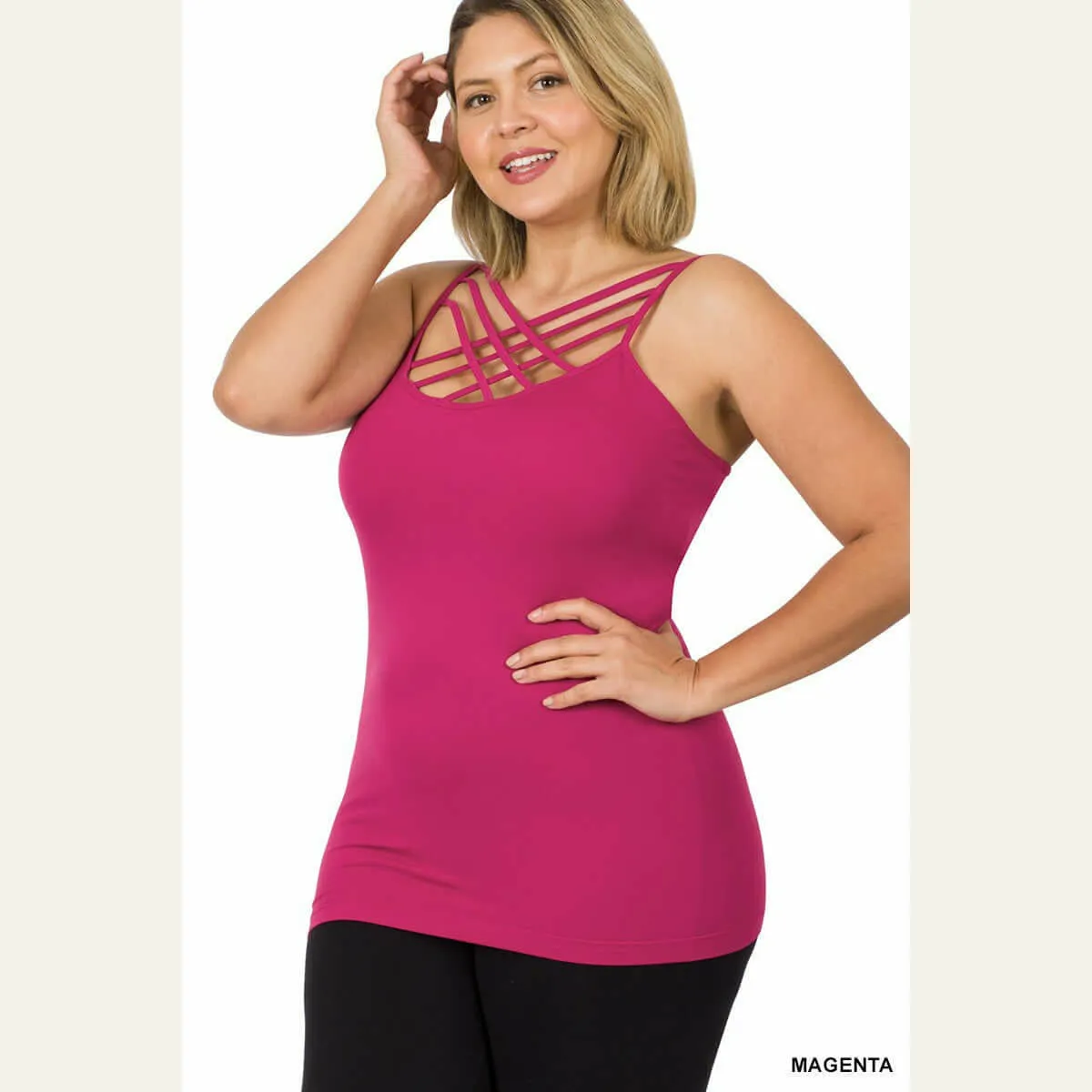 Curvy Criss Cross Cami