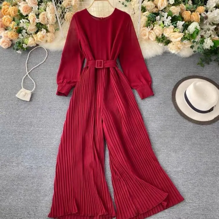 Emily Pleated Jumpsuit