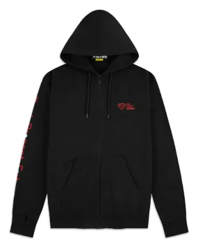 Felpa Uomo Iuter History Zip Hoodie Nero