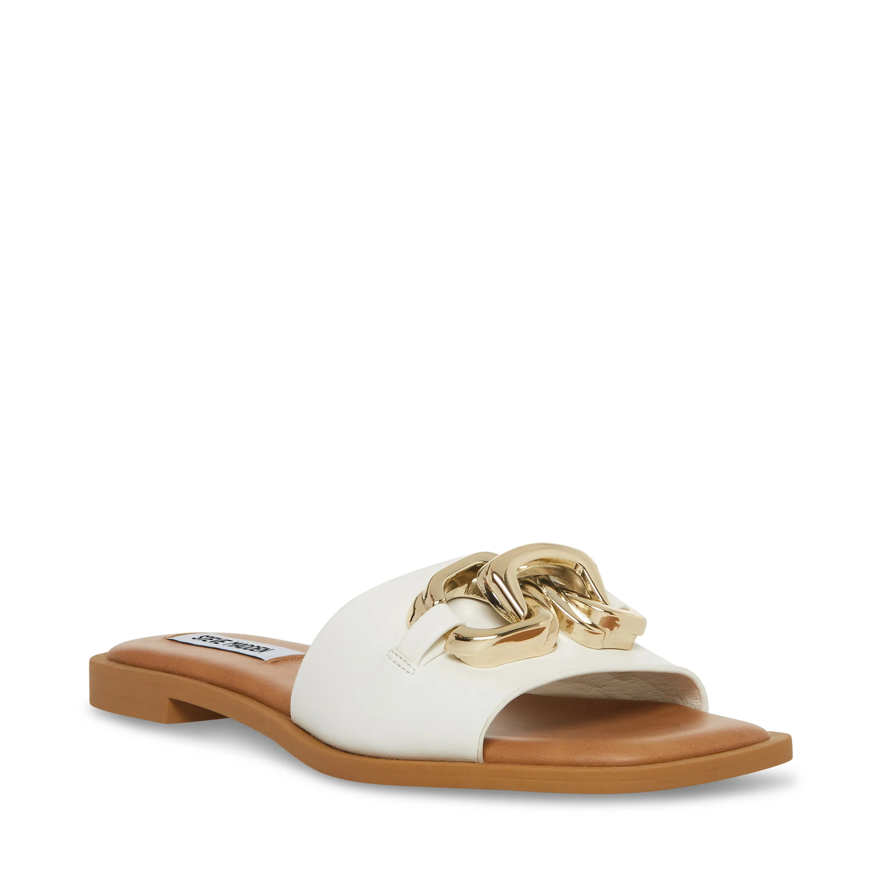 Gene Sandal WHITE LEATHER