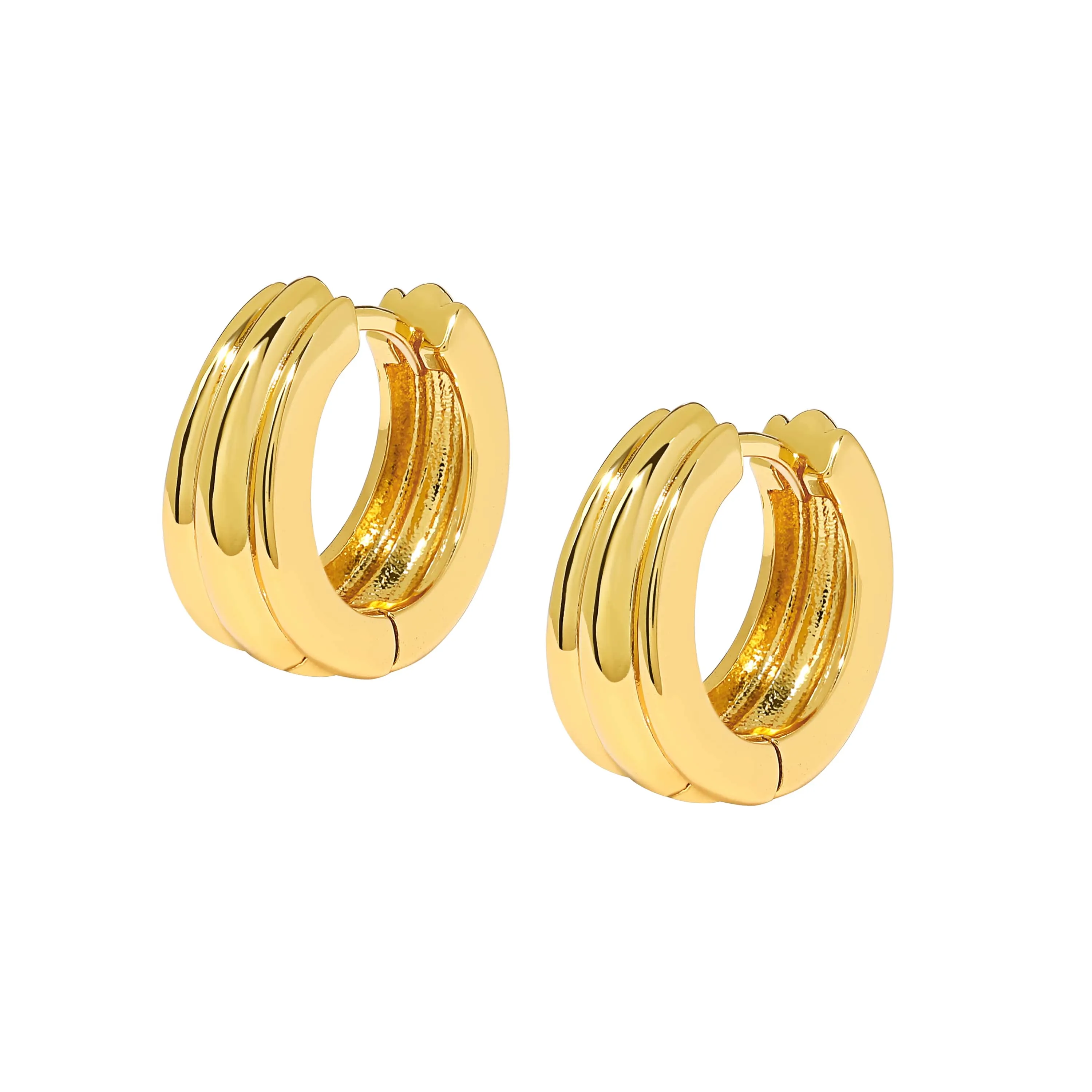 Genna Pleated Hoops