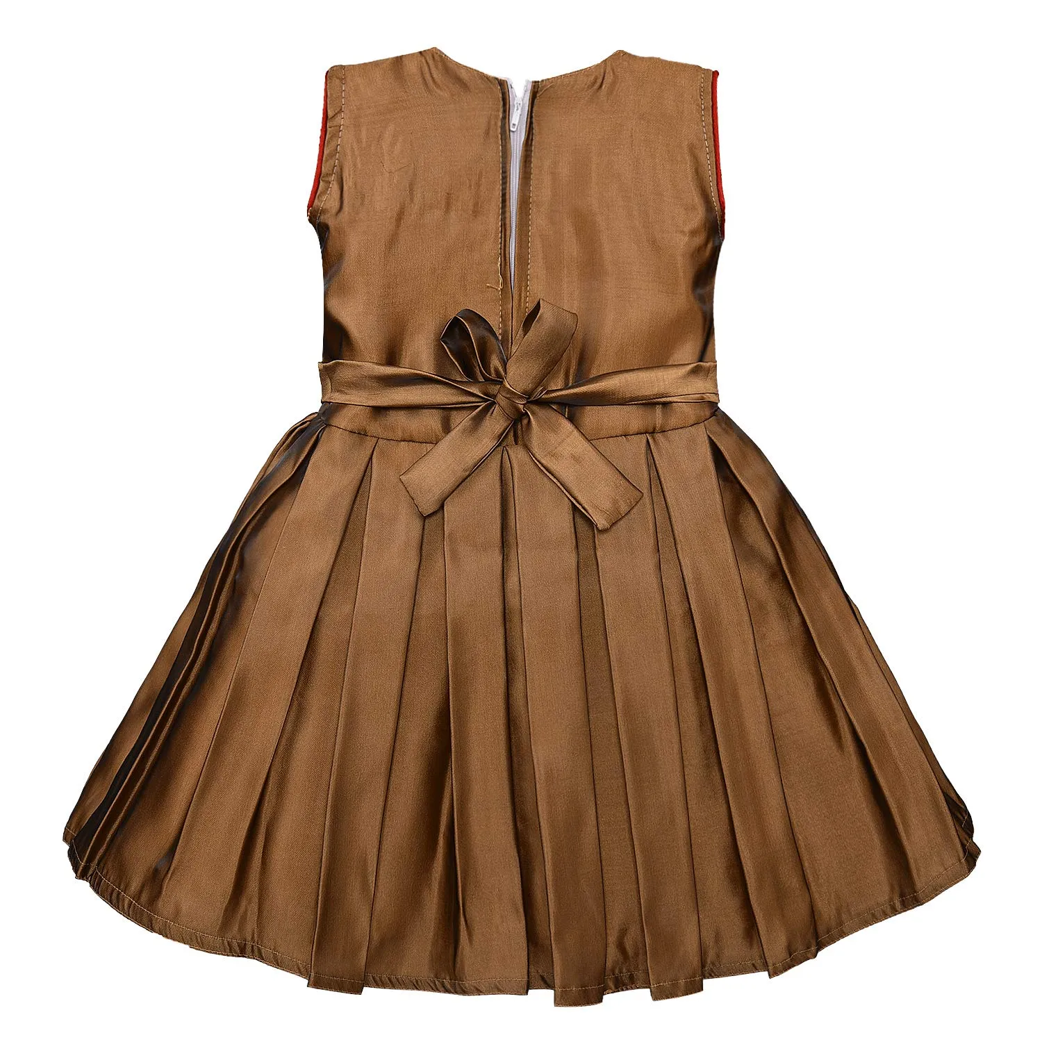 Girls Box Pleated Dress