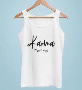 Karma regelt das 100% Bio Tank Top