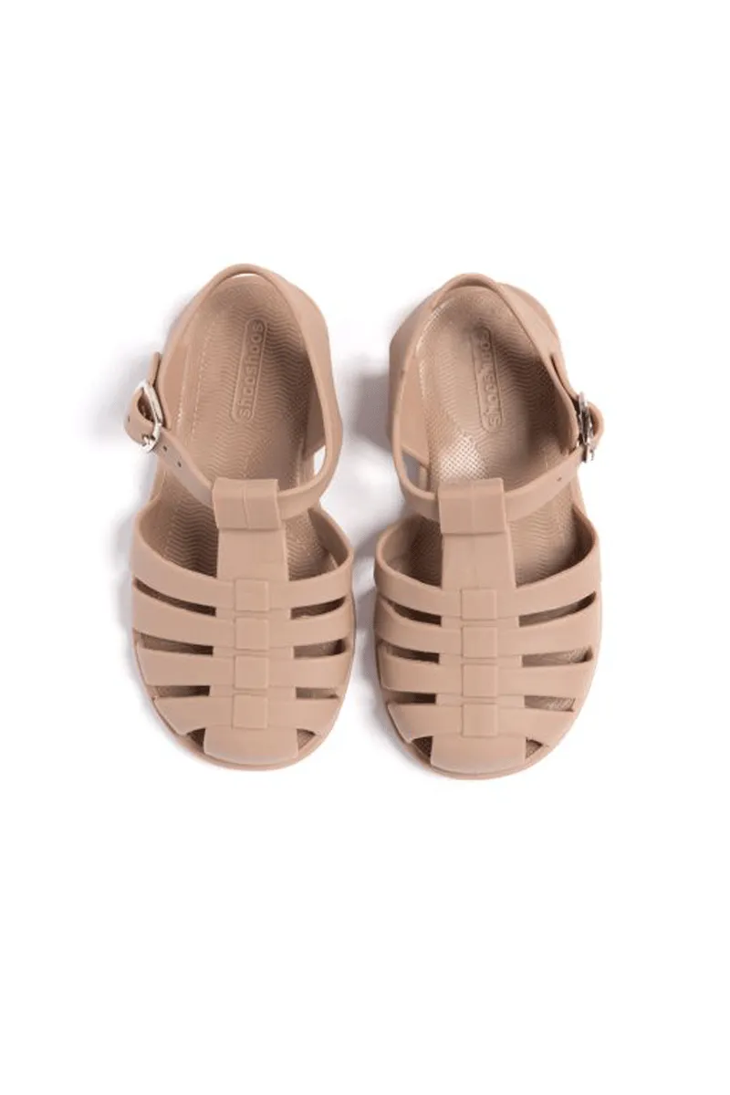 Kids Waterproof Sandal - Brown