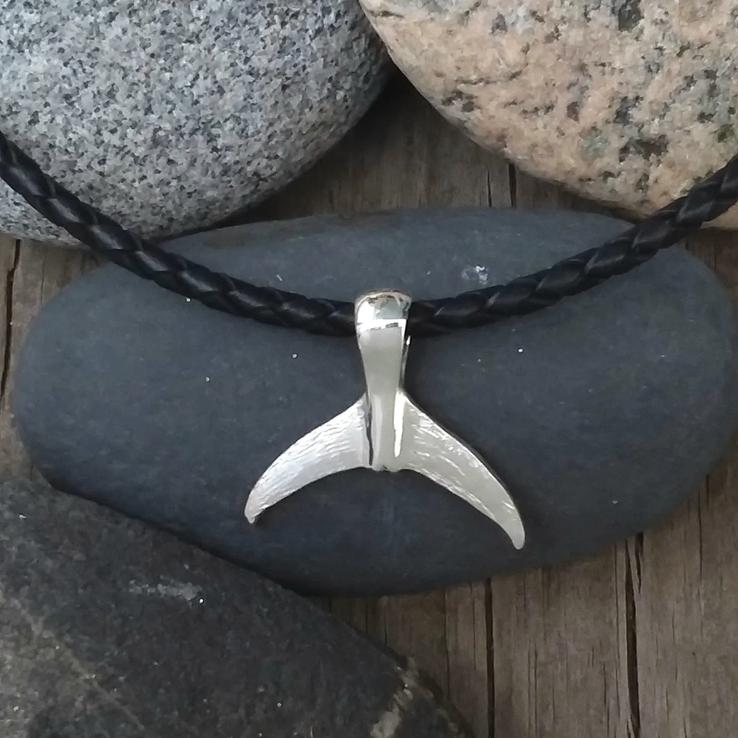 Large Tuna Tail Pendant