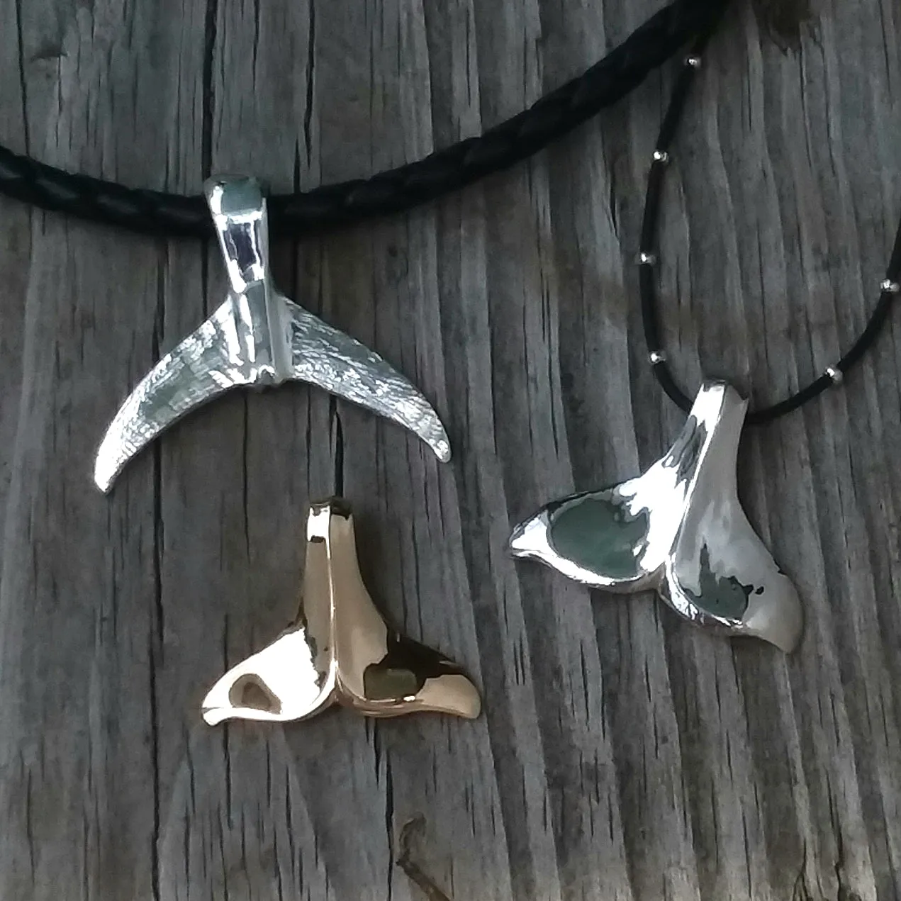 Large Tuna Tail Pendant