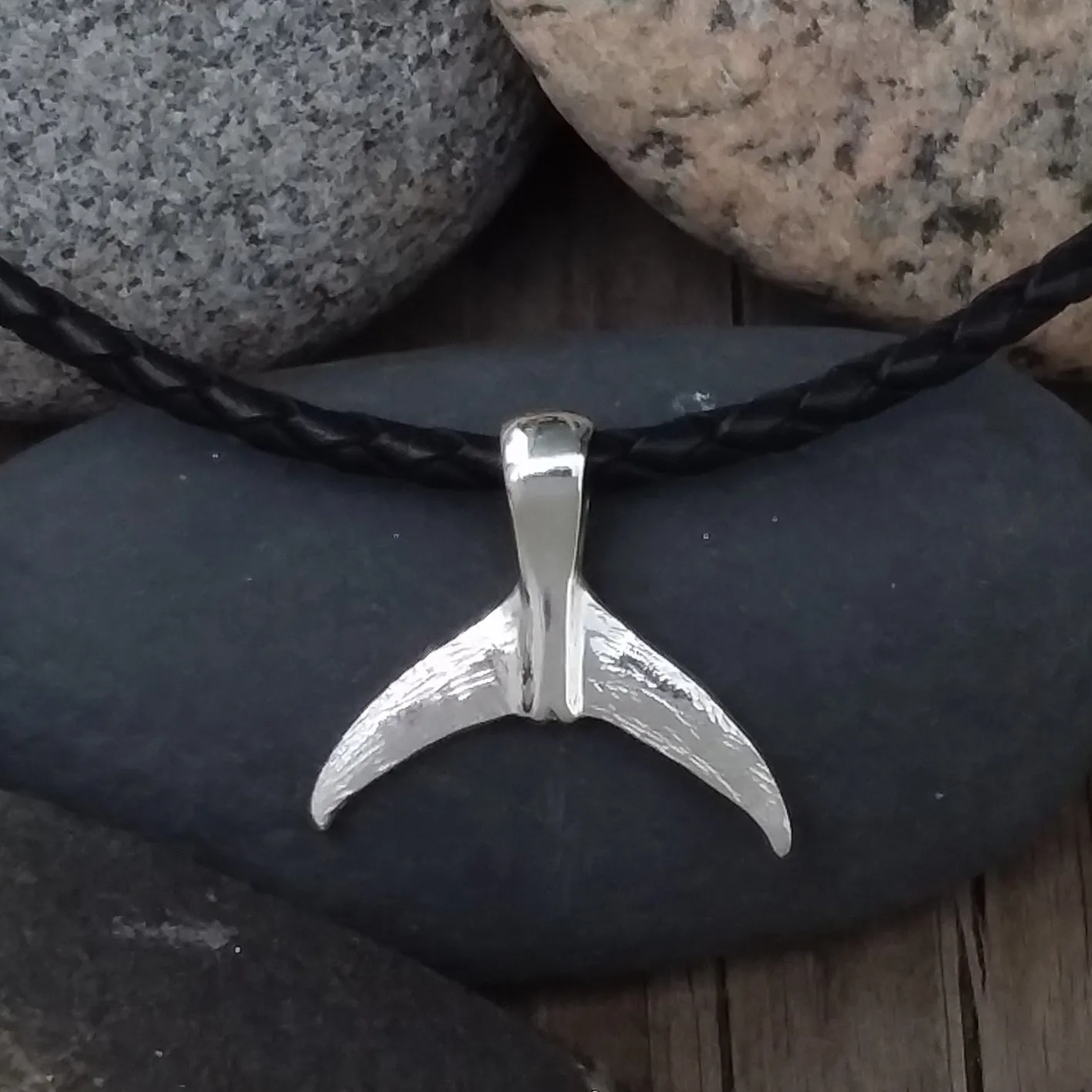 Large Tuna Tail Pendant