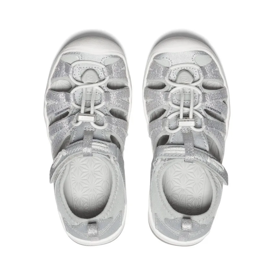 Little Kids' Moxie Sandal  |  Silver