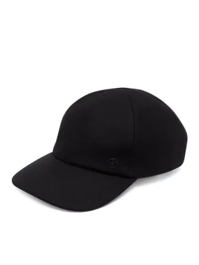 logo-plaque baseball cap