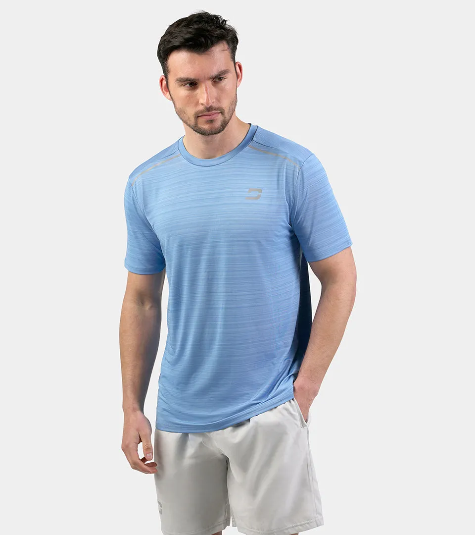 MEN'S MICRO SPORT T-SHIRT - BLUE