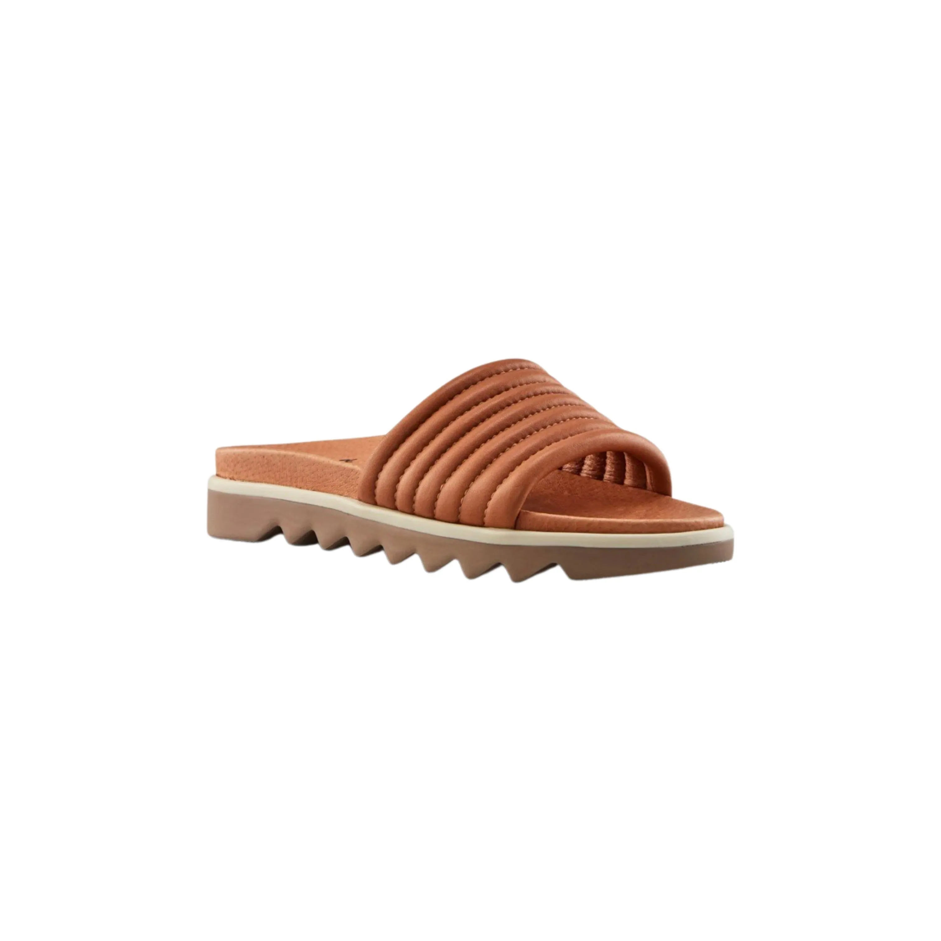 Naomi Cognac Slide