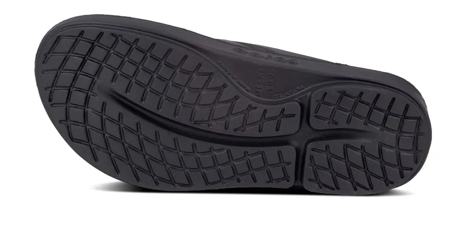 Oofos Ooriginal Recovery Thong Sandal - Black