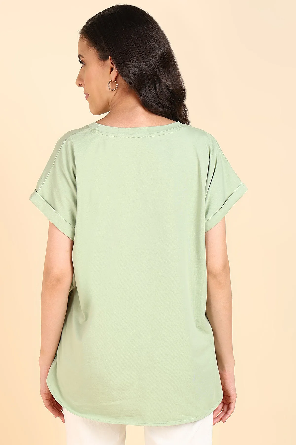 Pista 100% Soft Cotton Zipless Maternity Feeding Top