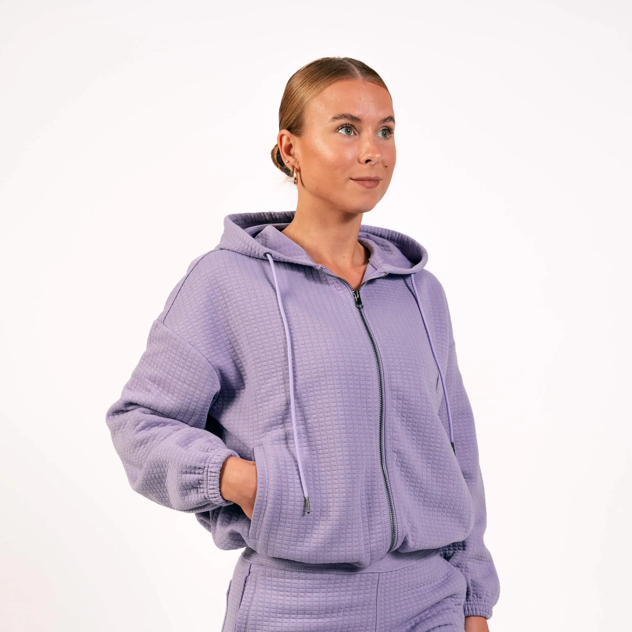 Pitahaya Lounge Waffle Hoodie