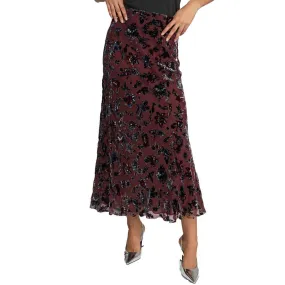 Rag & Bone Eden Velvet Burnout Skirt