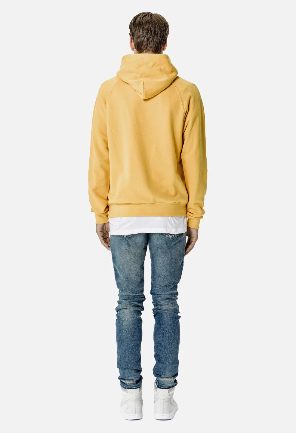 Raglan Hoodie / Mustard