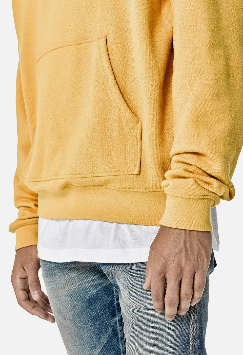 Raglan Hoodie / Mustard