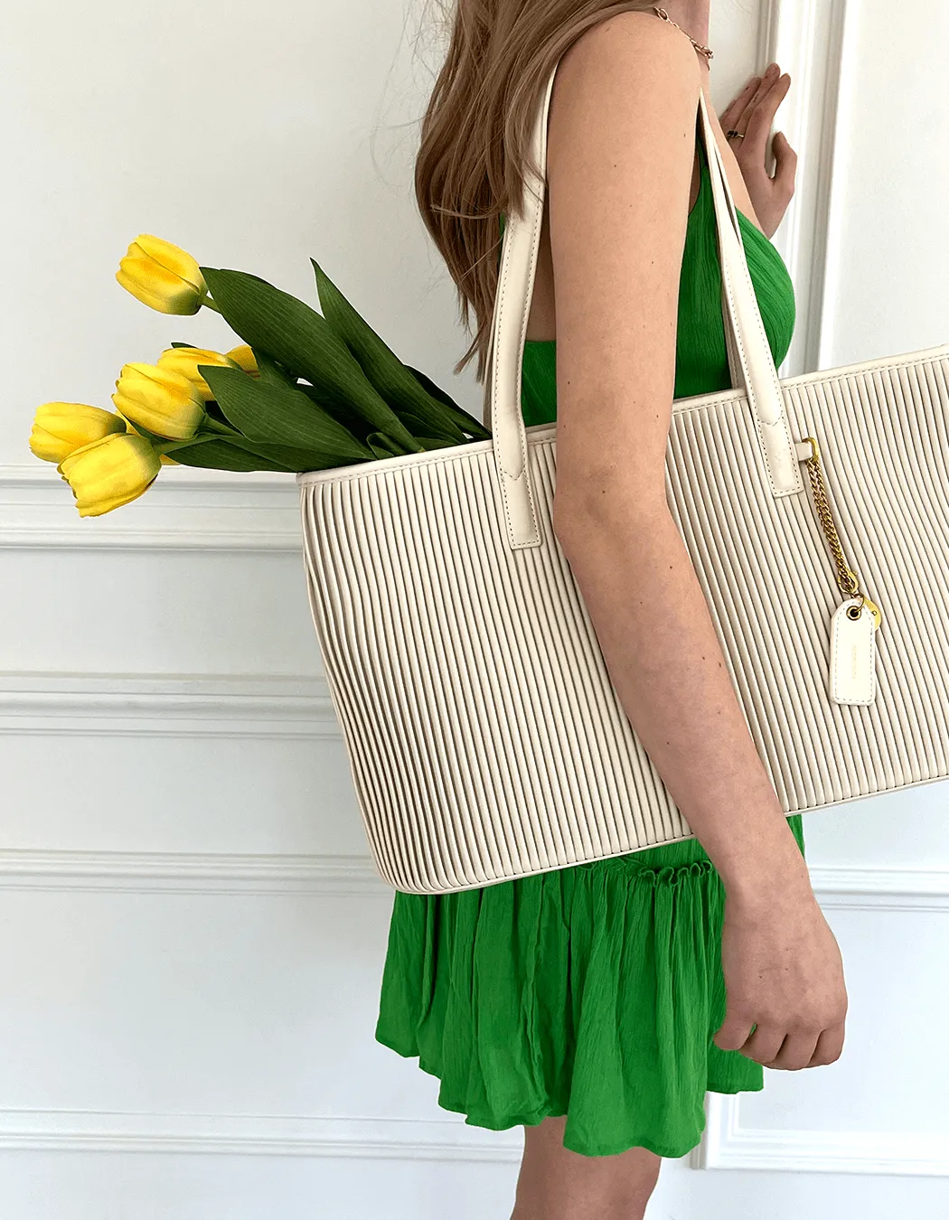 Sadie Recycled Vegan Leather Tote | Multiple Colours