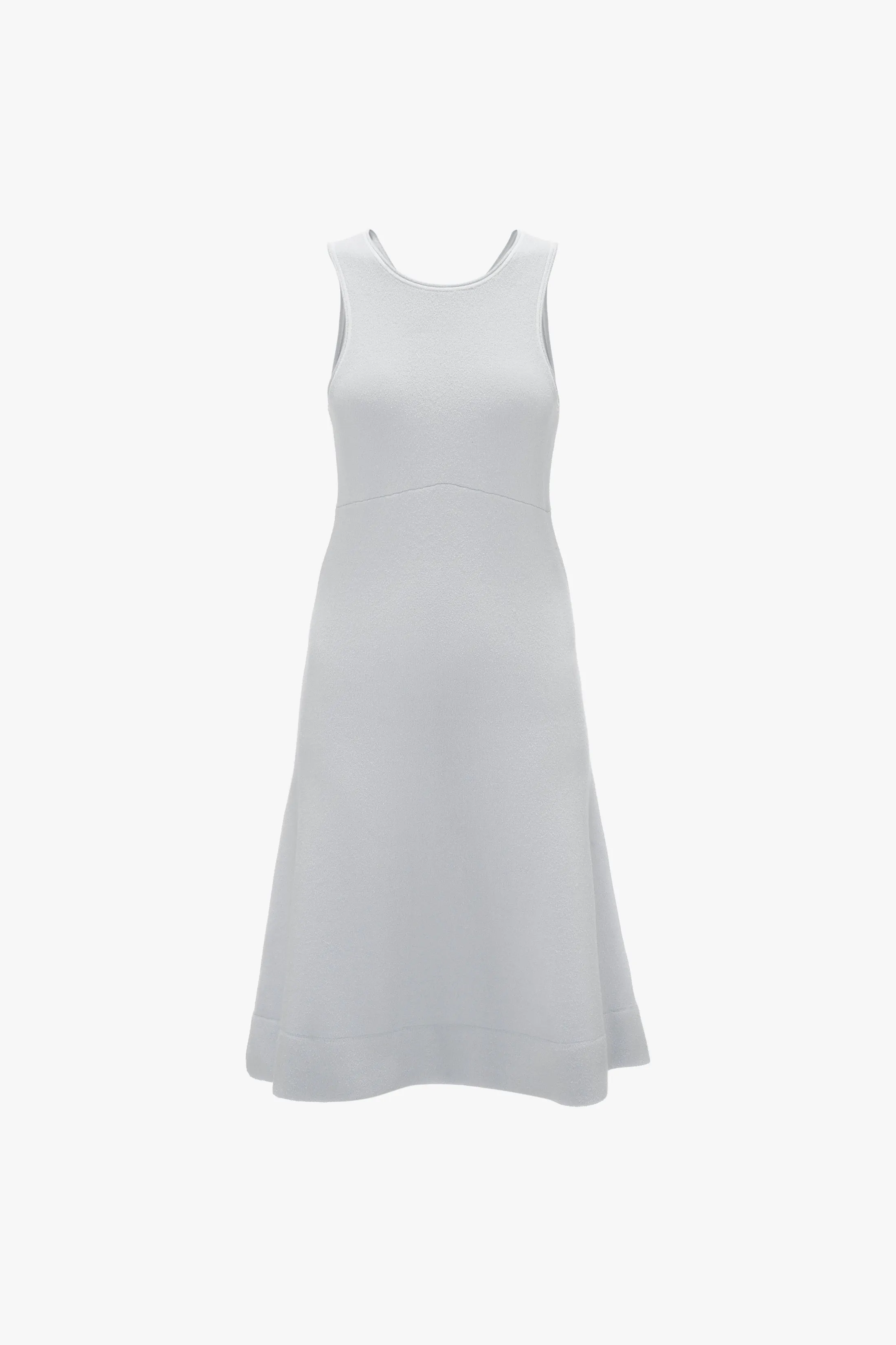 Sleeveless Tank Dress In Ice