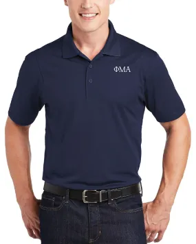 Sport-Tek Greek Letter Polo - Navy