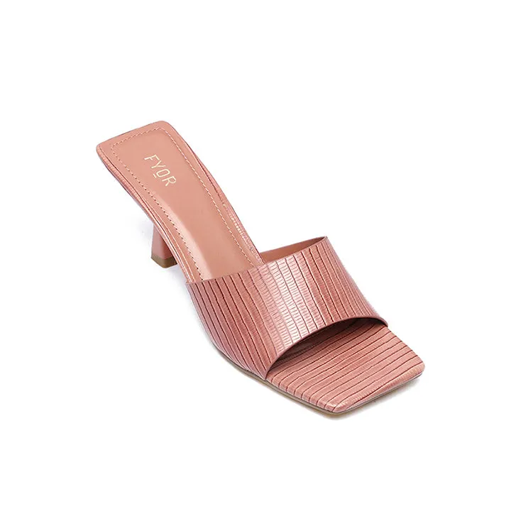 Square Toe Comma Heeled Sandal HL 123