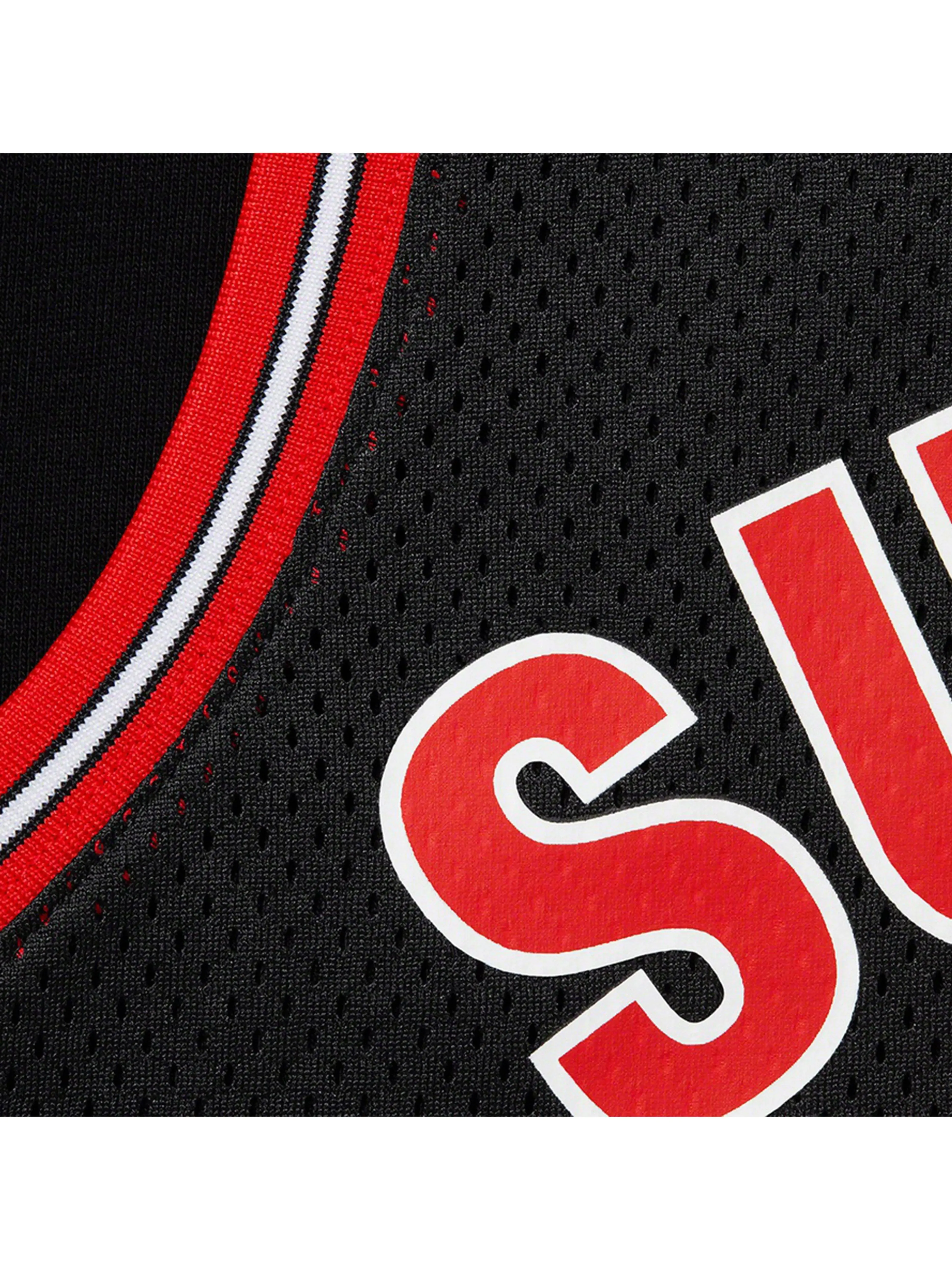 Supreme Basketball Jersey Hooded Sweatshirt Black [SS21]