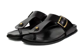 The Crusoe Sandal - Nero