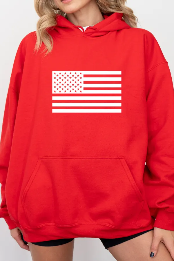 USA 2024 Hoodie 2 Sided Print (Gildan)