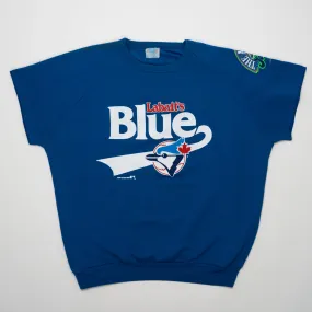 Vintage '91 Labbat's x Blue Jays All Star Season Sweater T Shirt (L)